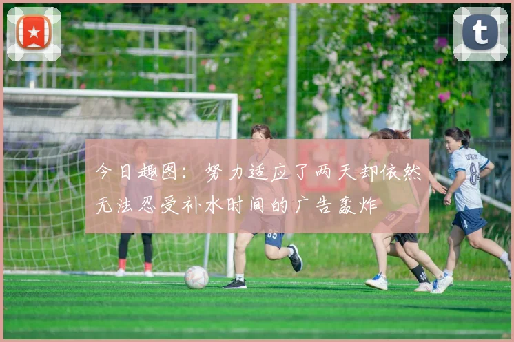 今日趣图：努力适应了两天却依然无法忍受补水时间的广告轰炸